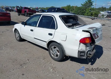 1998 Toyota Corolla Ce из США, поврежденный, VIN 2T1BR12E1WC067864